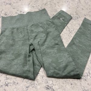 Gymshark green camo size S